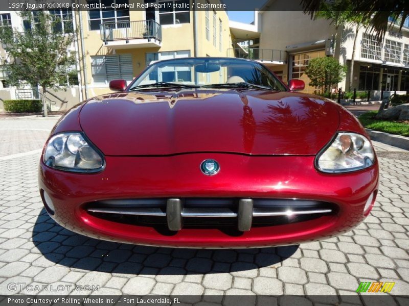  1997 XK XK8 Convertible Carnival Red Pearl Metallic