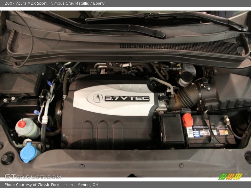 Nimbus Gray Metallic / Ebony 2007 Acura MDX Sport