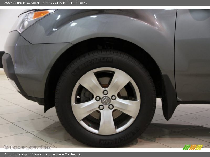 Nimbus Gray Metallic / Ebony 2007 Acura MDX Sport