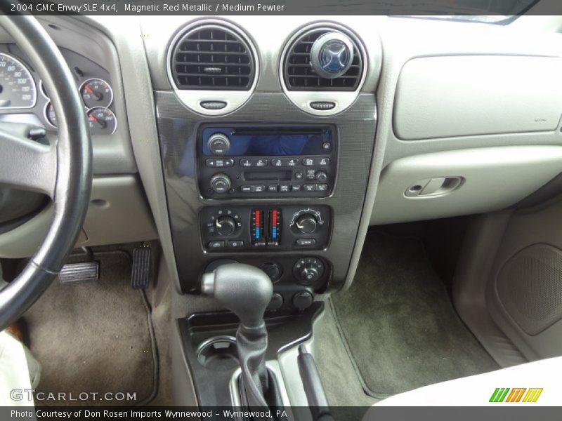 Magnetic Red Metallic / Medium Pewter 2004 GMC Envoy SLE 4x4