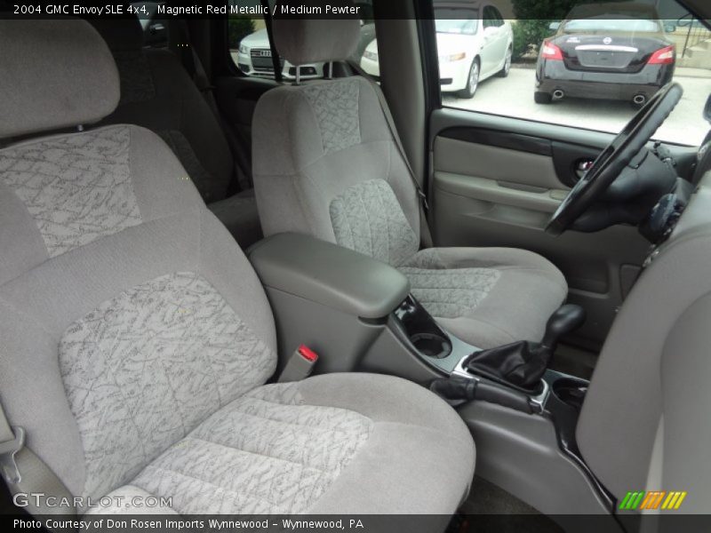 Magnetic Red Metallic / Medium Pewter 2004 GMC Envoy SLE 4x4