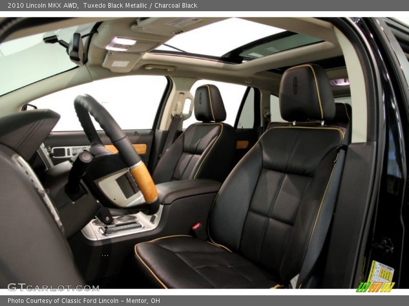  2010 MKX AWD Charcoal Black Interior