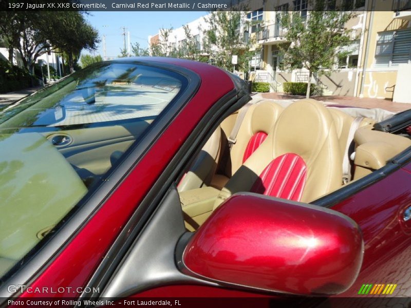 Carnival Red Pearl Metallic / Cashmere 1997 Jaguar XK XK8 Convertible