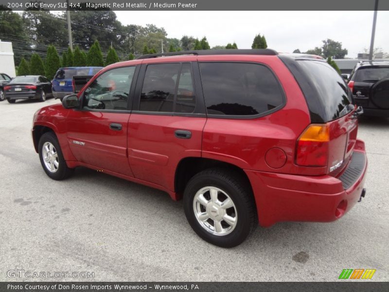 Magnetic Red Metallic / Medium Pewter 2004 GMC Envoy SLE 4x4