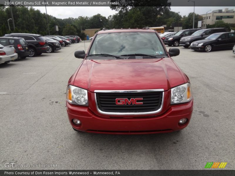 Magnetic Red Metallic / Medium Pewter 2004 GMC Envoy SLE 4x4