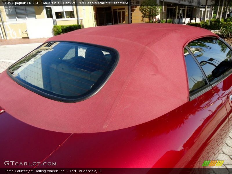 Carnival Red Pearl Metallic / Cashmere 1997 Jaguar XK XK8 Convertible
