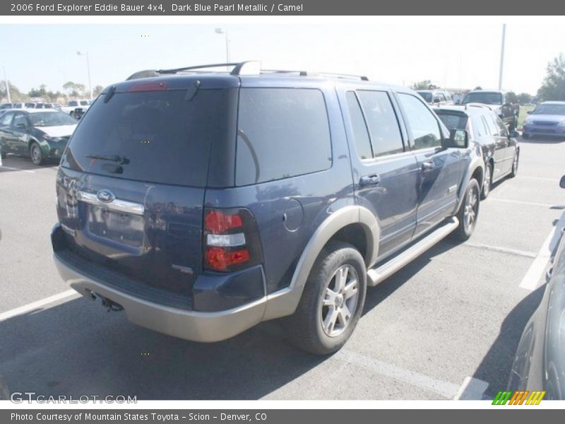 Dark Blue Pearl Metallic / Camel 2006 Ford Explorer Eddie Bauer 4x4