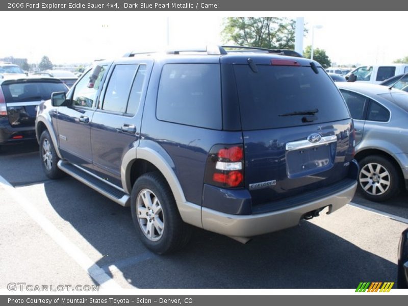 Dark Blue Pearl Metallic / Camel 2006 Ford Explorer Eddie Bauer 4x4