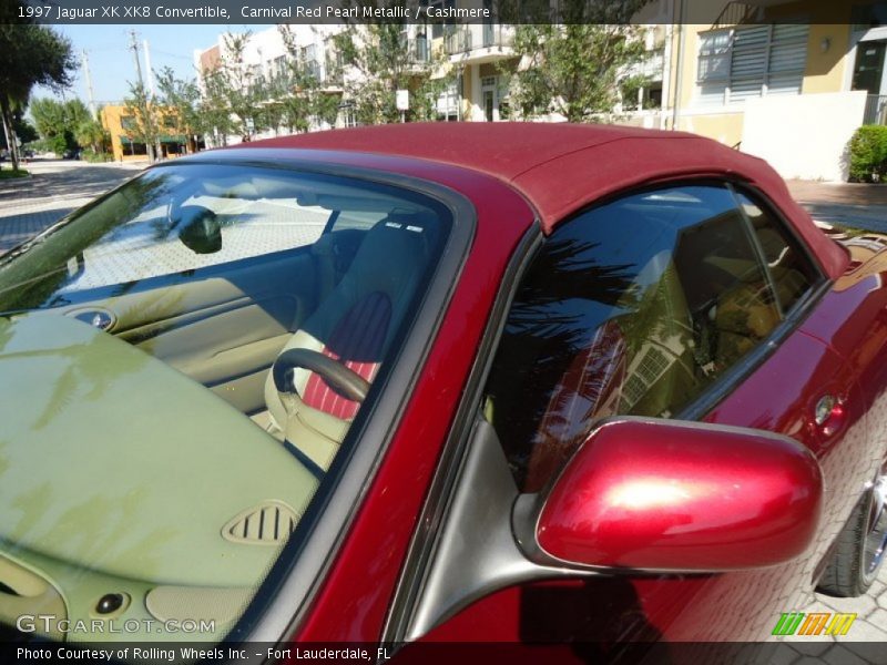 Carnival Red Pearl Metallic / Cashmere 1997 Jaguar XK XK8 Convertible