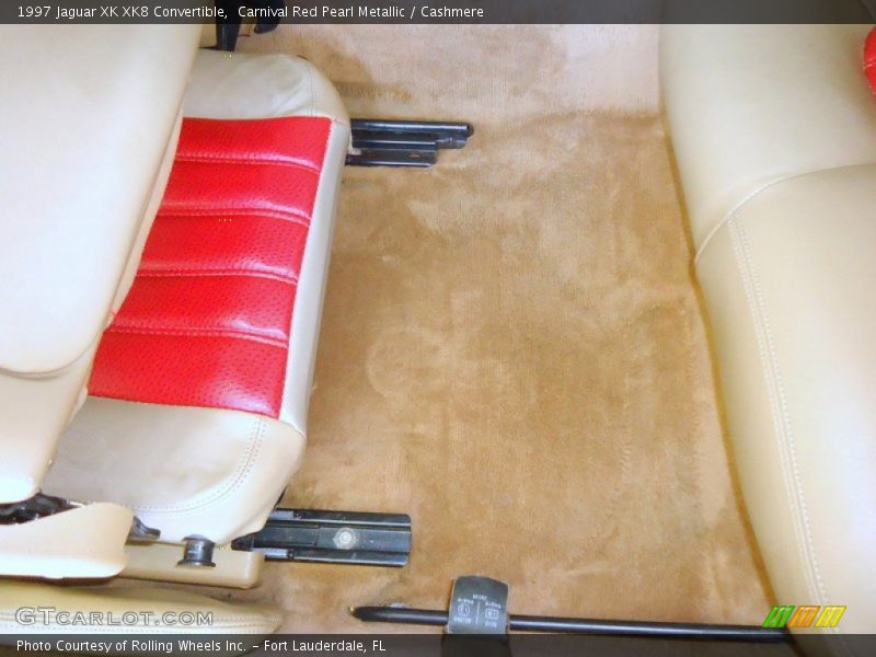 Carnival Red Pearl Metallic / Cashmere 1997 Jaguar XK XK8 Convertible