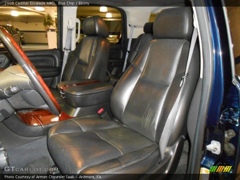 Blue Chip / Ebony 2008 Cadillac Escalade AWD