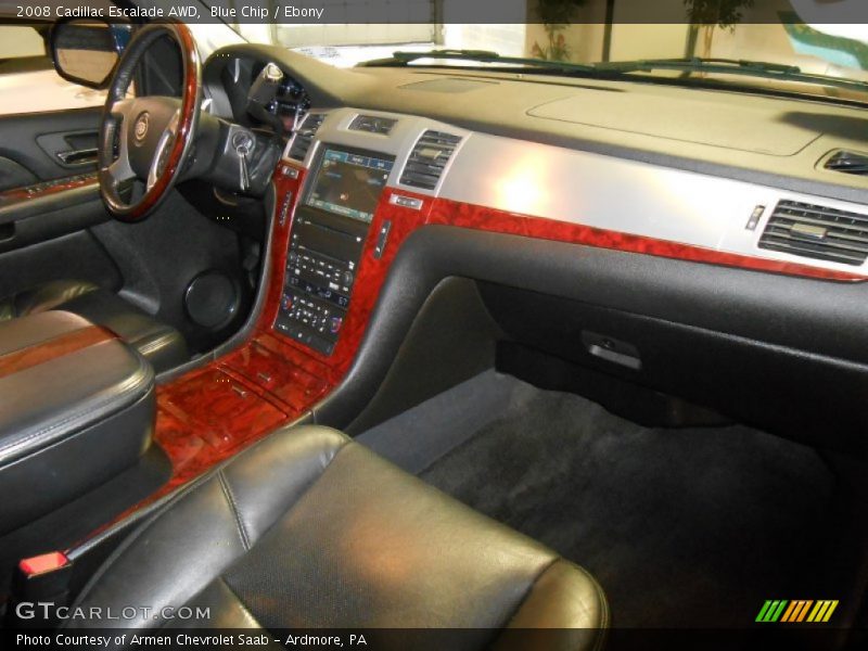 Blue Chip / Ebony 2008 Cadillac Escalade AWD