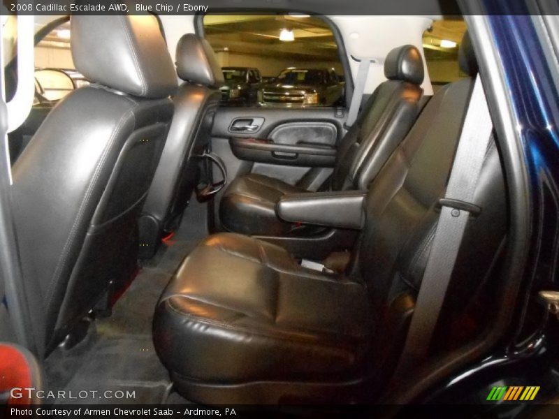 Blue Chip / Ebony 2008 Cadillac Escalade AWD
