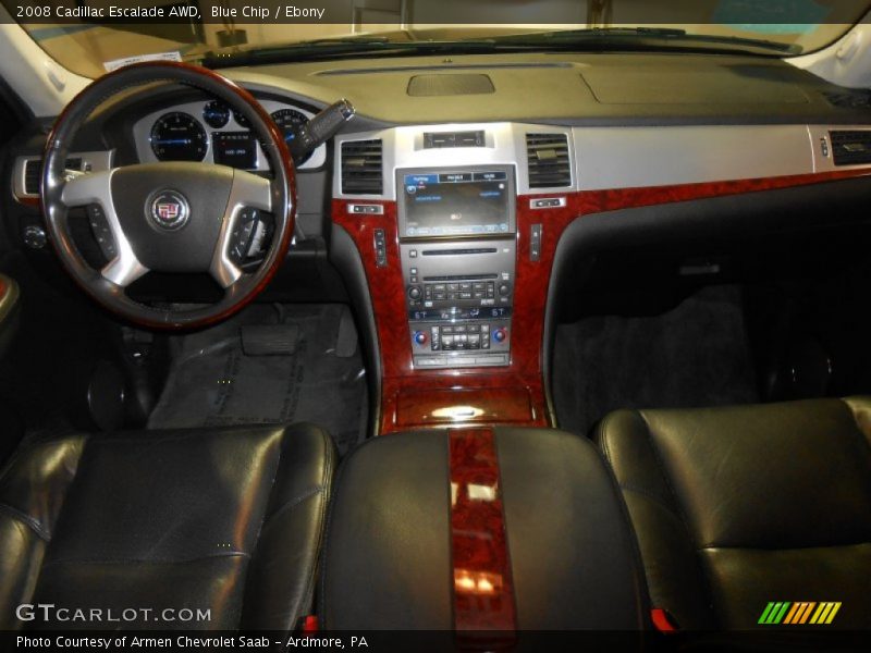Blue Chip / Ebony 2008 Cadillac Escalade AWD