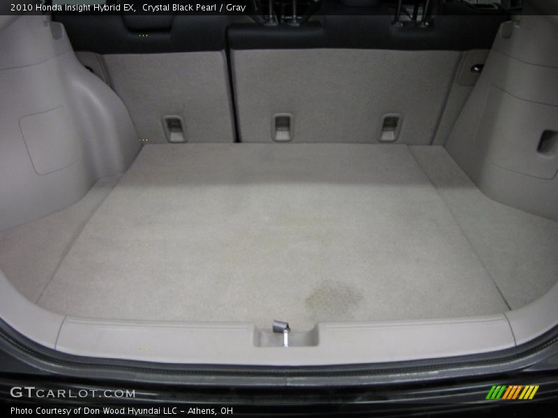 Crystal Black Pearl / Gray 2010 Honda Insight Hybrid EX