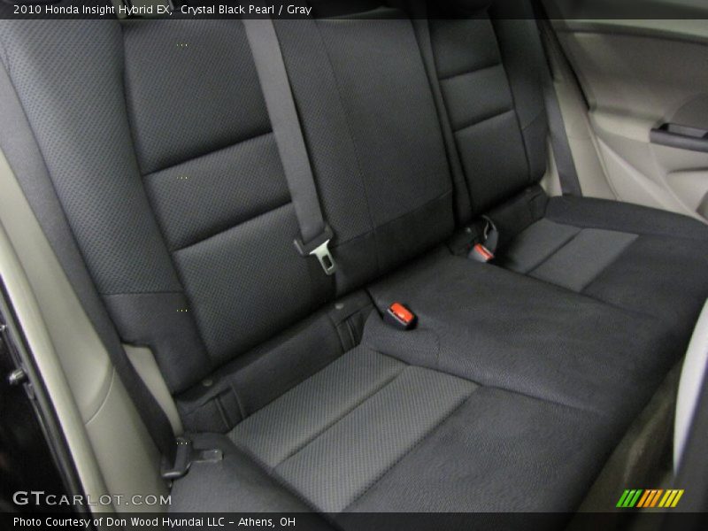 Crystal Black Pearl / Gray 2010 Honda Insight Hybrid EX