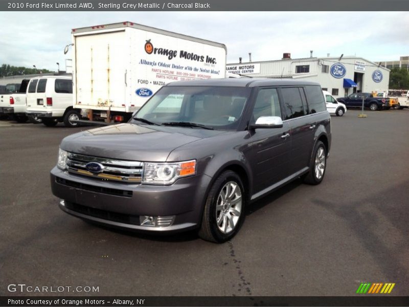 Sterling Grey Metallic / Charcoal Black 2010 Ford Flex Limited AWD