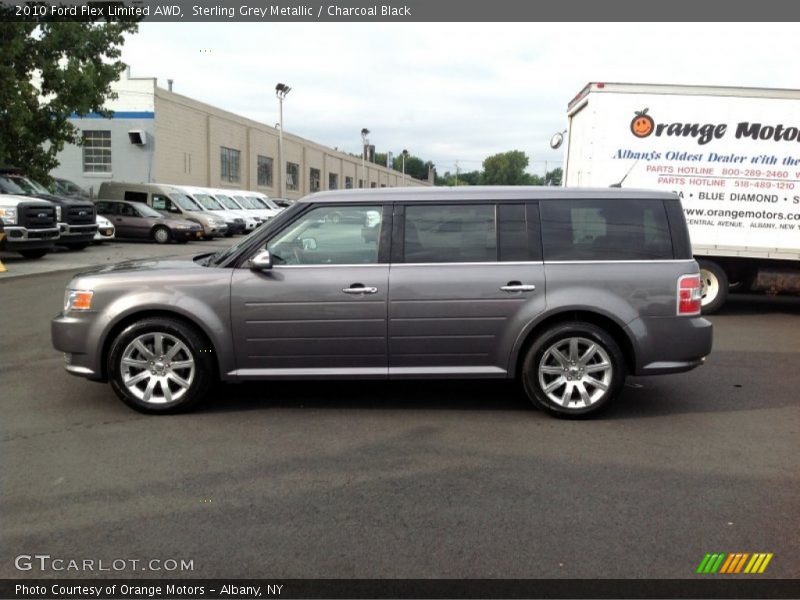 Sterling Grey Metallic / Charcoal Black 2010 Ford Flex Limited AWD