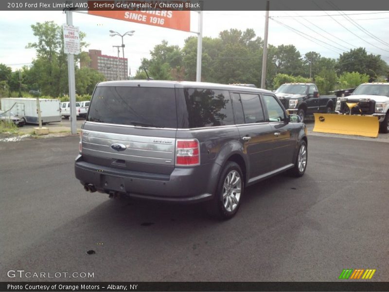 Sterling Grey Metallic / Charcoal Black 2010 Ford Flex Limited AWD