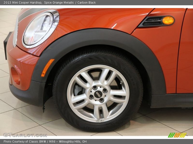 Spice Orange Metallic / Carbon Black 2013 Mini Cooper Hardtop
