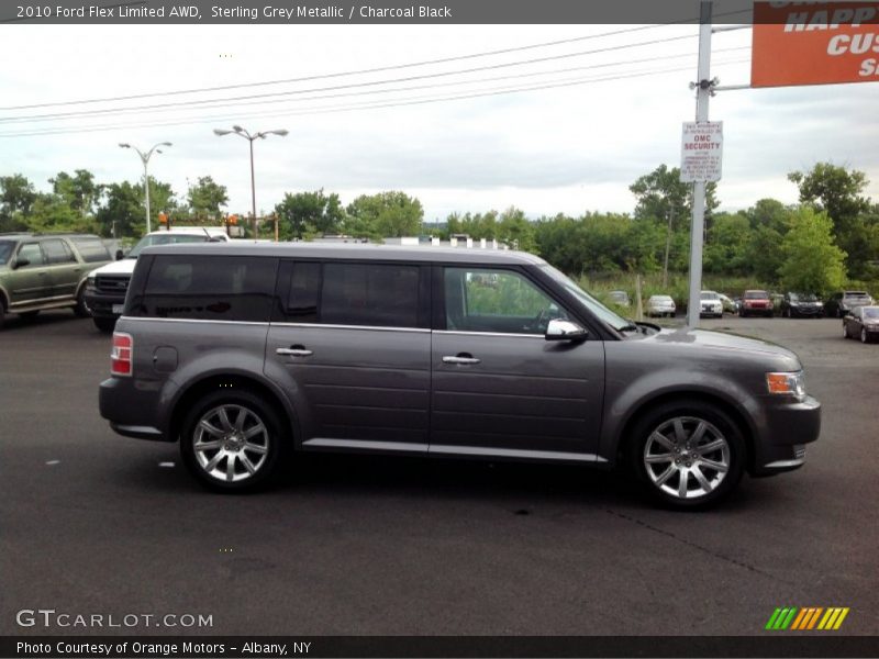 Sterling Grey Metallic / Charcoal Black 2010 Ford Flex Limited AWD