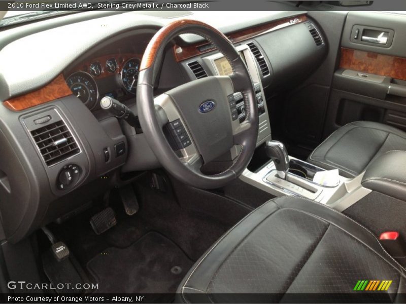 Sterling Grey Metallic / Charcoal Black 2010 Ford Flex Limited AWD