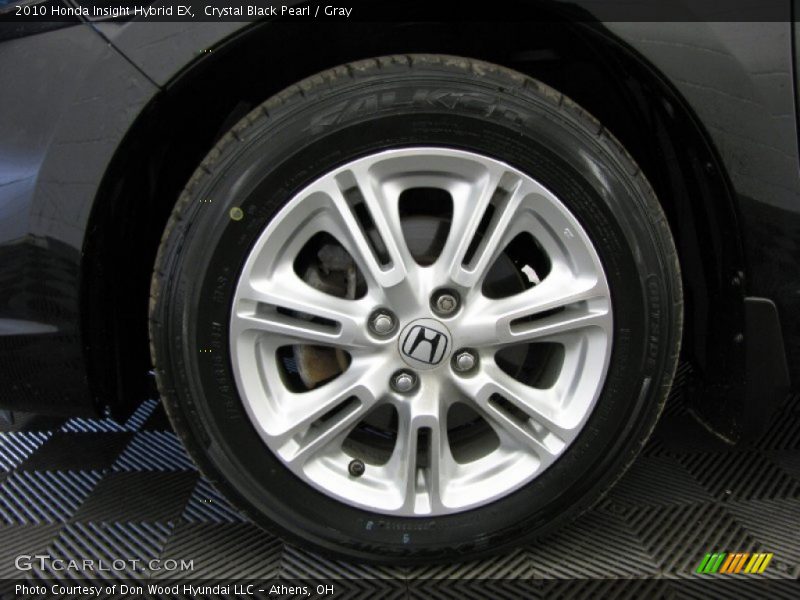 Crystal Black Pearl / Gray 2010 Honda Insight Hybrid EX