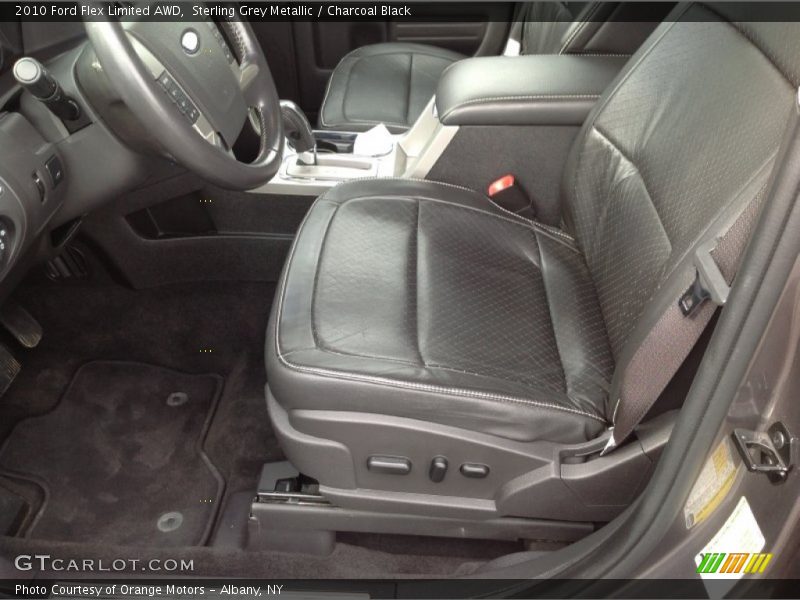 Sterling Grey Metallic / Charcoal Black 2010 Ford Flex Limited AWD