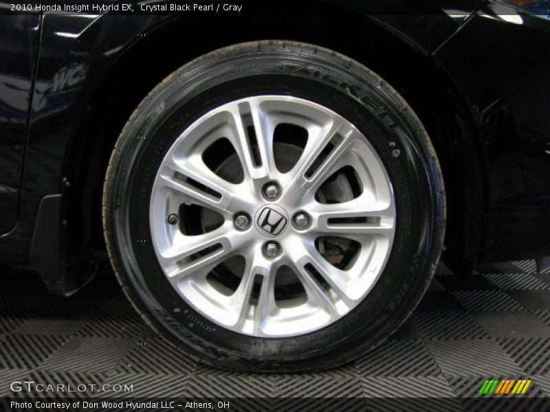 Crystal Black Pearl / Gray 2010 Honda Insight Hybrid EX