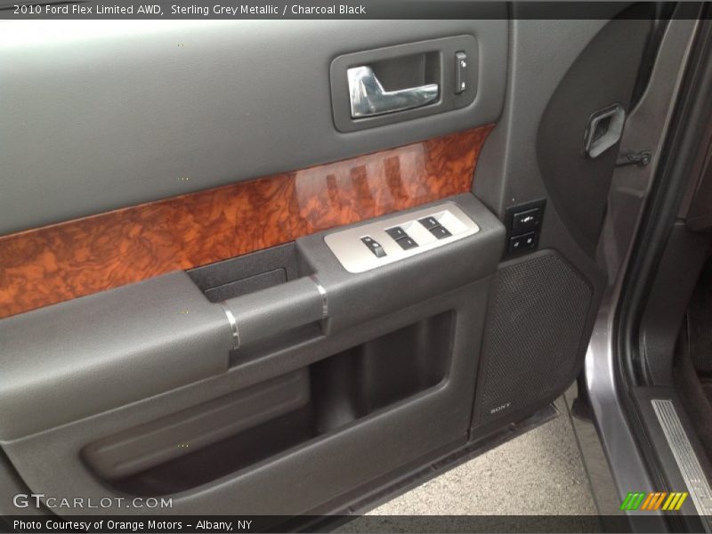 Sterling Grey Metallic / Charcoal Black 2010 Ford Flex Limited AWD