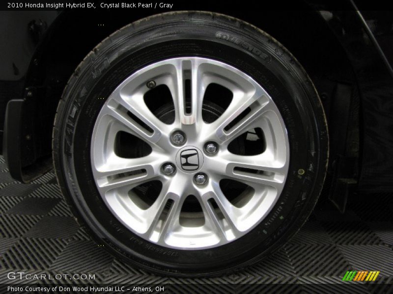 Crystal Black Pearl / Gray 2010 Honda Insight Hybrid EX