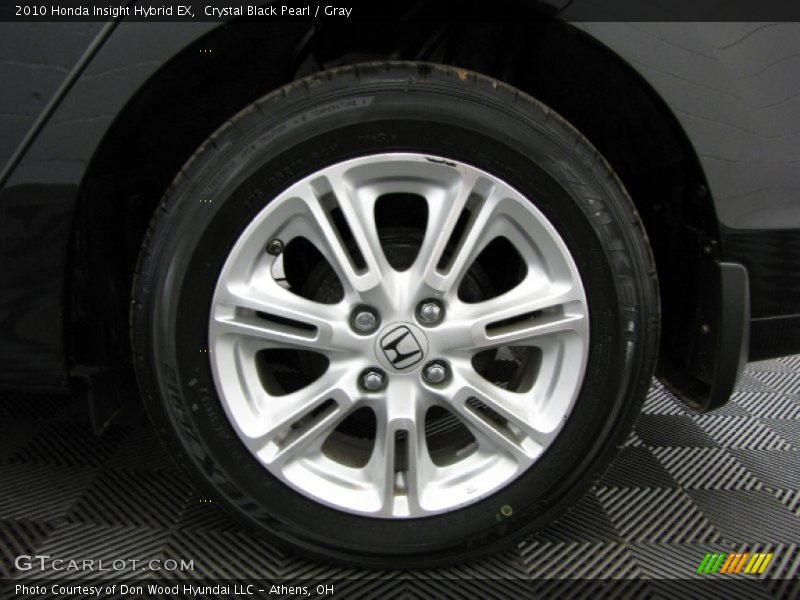 Crystal Black Pearl / Gray 2010 Honda Insight Hybrid EX