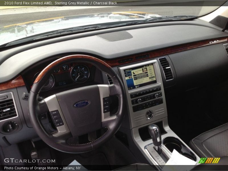 Sterling Grey Metallic / Charcoal Black 2010 Ford Flex Limited AWD