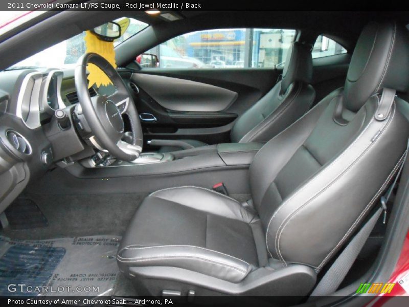 Red Jewel Metallic / Black 2011 Chevrolet Camaro LT/RS Coupe