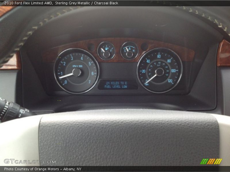 Sterling Grey Metallic / Charcoal Black 2010 Ford Flex Limited AWD