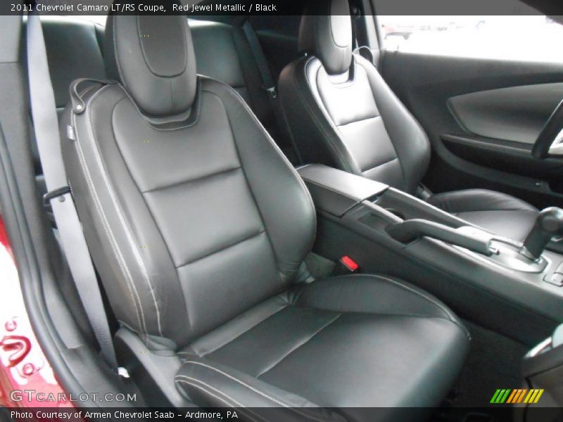 Red Jewel Metallic / Black 2011 Chevrolet Camaro LT/RS Coupe