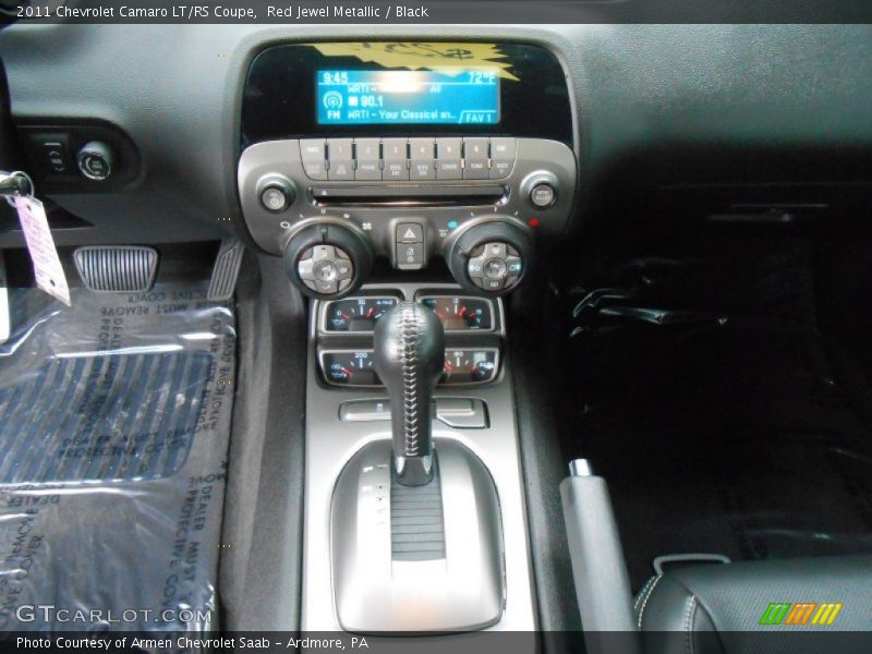 Red Jewel Metallic / Black 2011 Chevrolet Camaro LT/RS Coupe