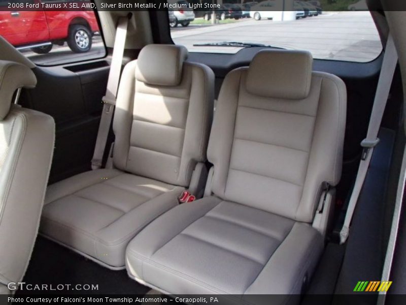 Silver Birch Metallic / Medium Light Stone 2008 Ford Taurus X SEL AWD