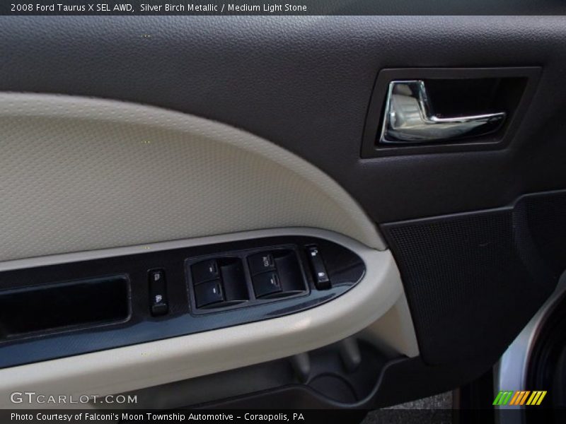 Silver Birch Metallic / Medium Light Stone 2008 Ford Taurus X SEL AWD