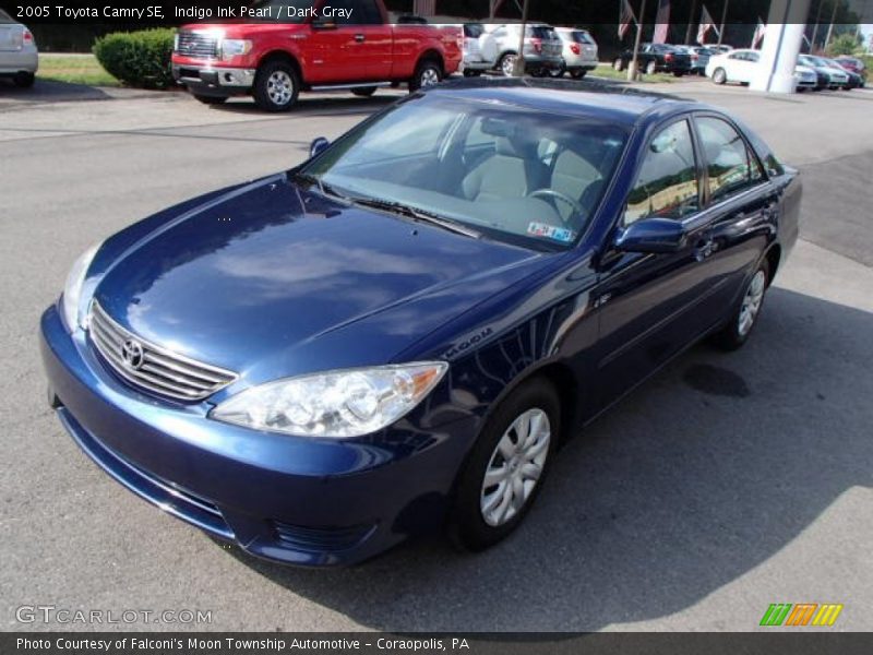 Indigo Ink Pearl / Dark Gray 2005 Toyota Camry SE