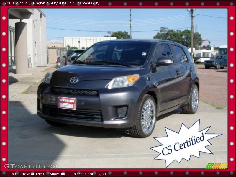 Magnetic Gray Metallic / Charcoal Gray 2008 Scion xD