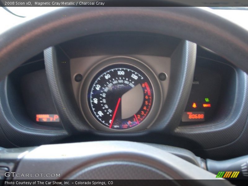 Magnetic Gray Metallic / Charcoal Gray 2008 Scion xD