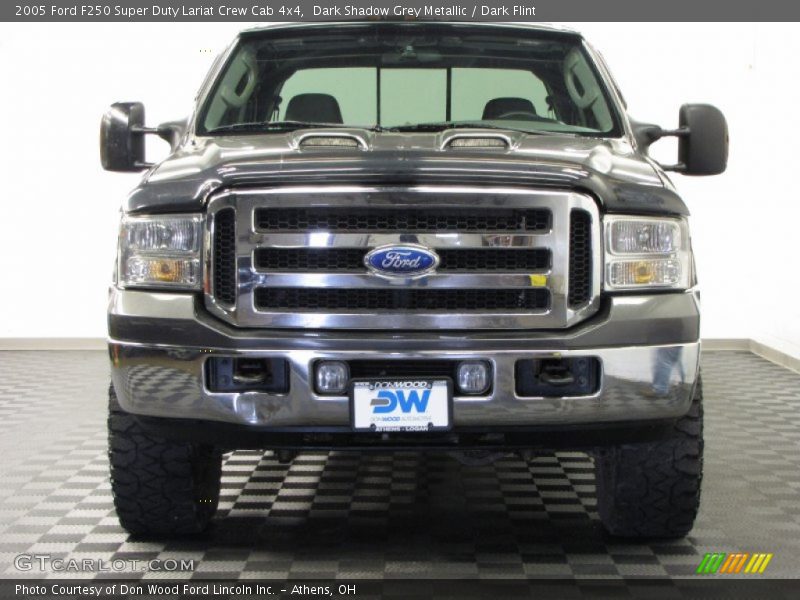 Dark Shadow Grey Metallic / Dark Flint 2005 Ford F250 Super Duty Lariat Crew Cab 4x4