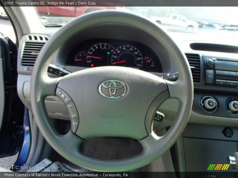 Indigo Ink Pearl / Dark Gray 2005 Toyota Camry SE