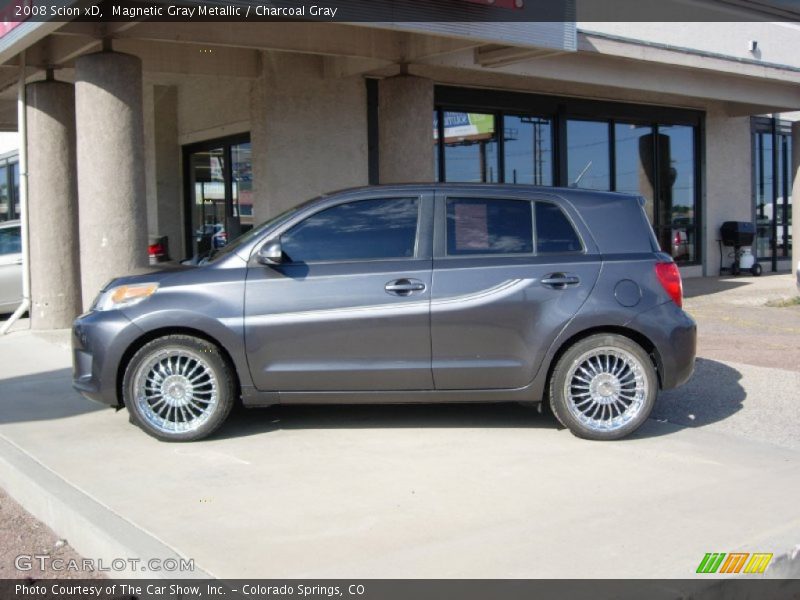 Magnetic Gray Metallic / Charcoal Gray 2008 Scion xD
