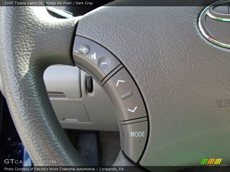Indigo Ink Pearl / Dark Gray 2005 Toyota Camry SE