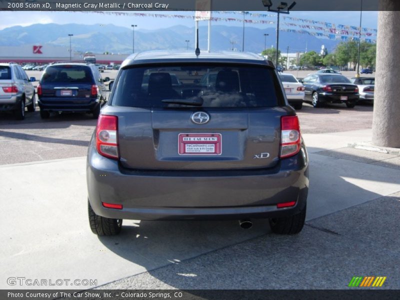 Magnetic Gray Metallic / Charcoal Gray 2008 Scion xD