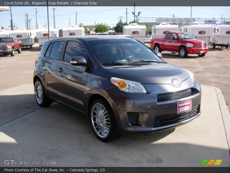 Magnetic Gray Metallic / Charcoal Gray 2008 Scion xD