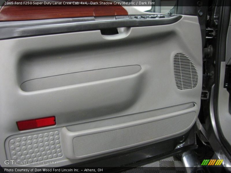 Dark Shadow Grey Metallic / Dark Flint 2005 Ford F250 Super Duty Lariat Crew Cab 4x4