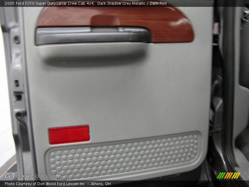 Dark Shadow Grey Metallic / Dark Flint 2005 Ford F250 Super Duty Lariat Crew Cab 4x4